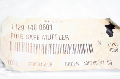 New OEM Stihl 1129-140-0601, 1129-145-4001 Fire Safe Muffler NOS