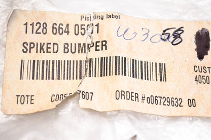 New OEM Stihl 1128-664-0501 Spiked Bumper NOS