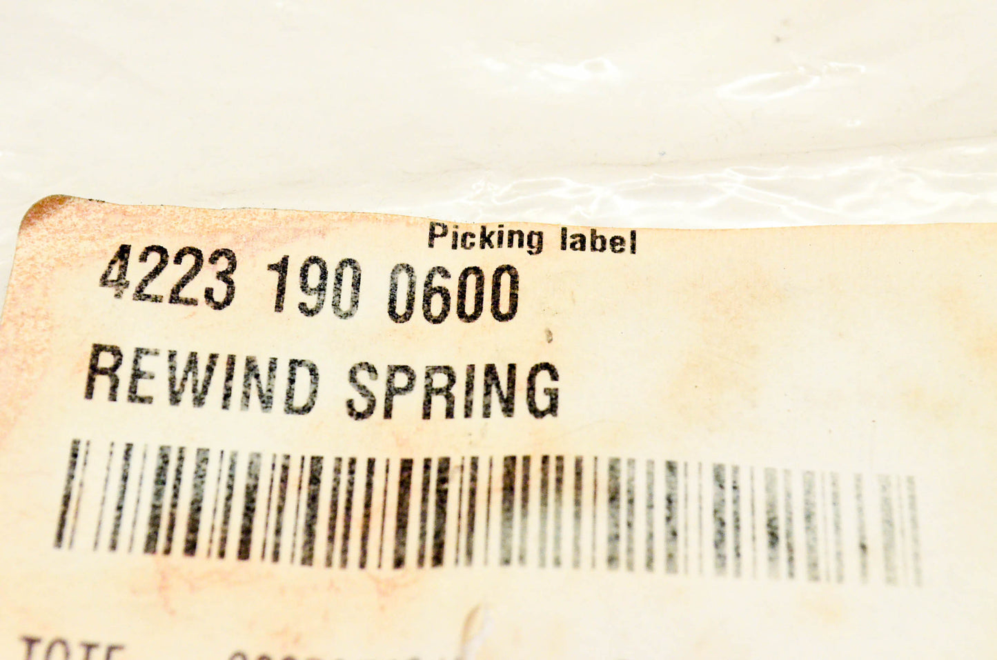 New OEM Stihl 4223-190-0600 Rewind Spring NOS