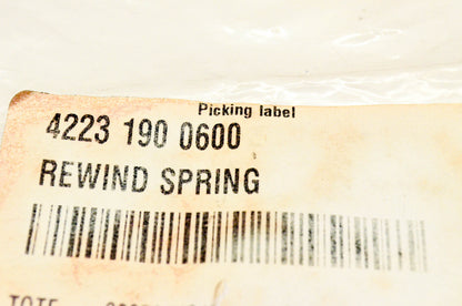 New OEM Stihl 4223-190-0600 Rewind Spring NOS