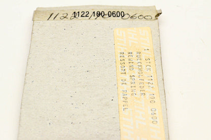 New OEM Stihl 1122-190-0600 Rewind Spring NOS
