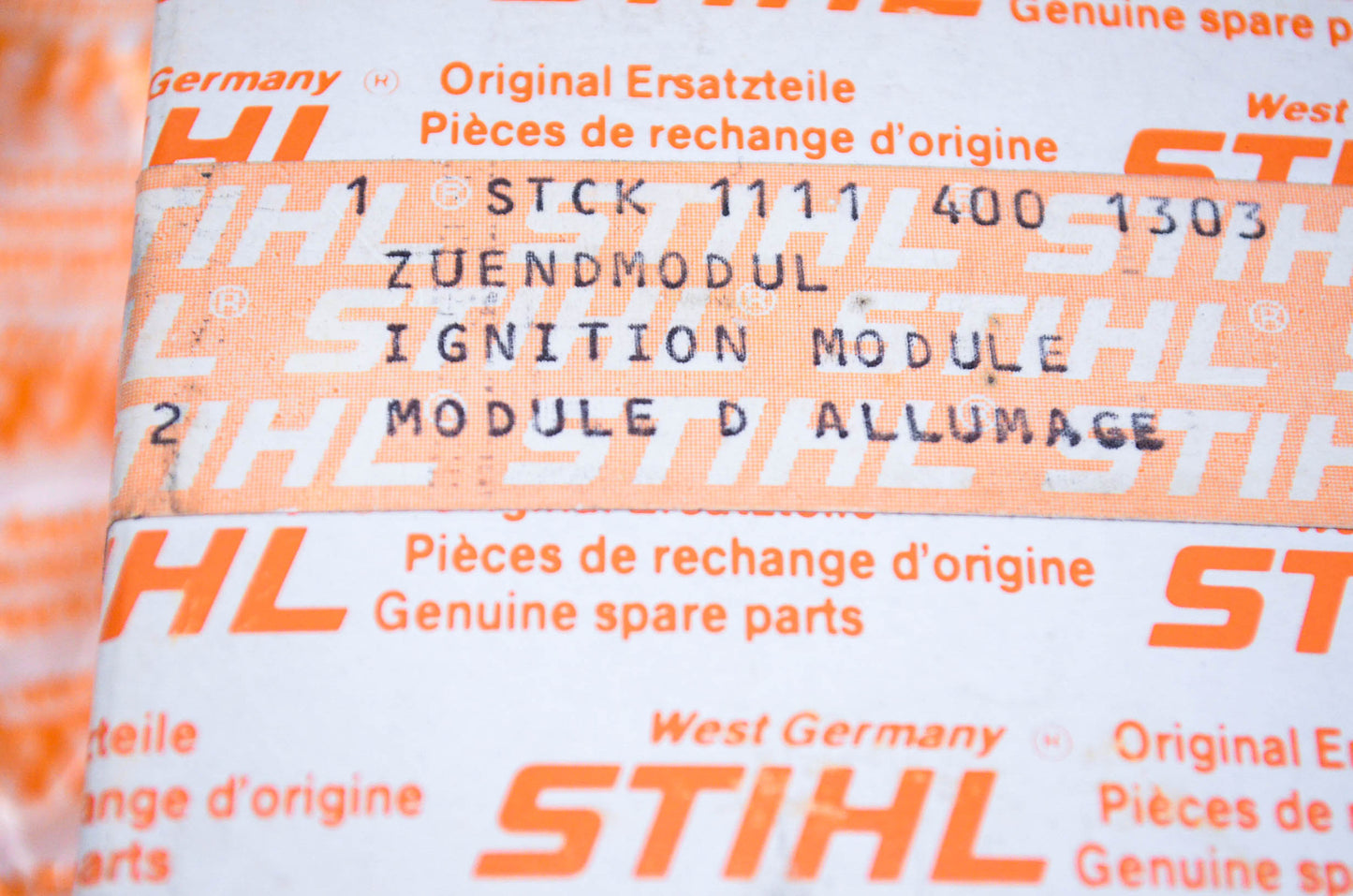 OEM Stihl 1111-400-1303, 1111 93 Ignition Module