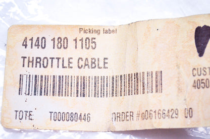 New OEM Stihl 4140-180-1105 Throttle Cable Wire NOS