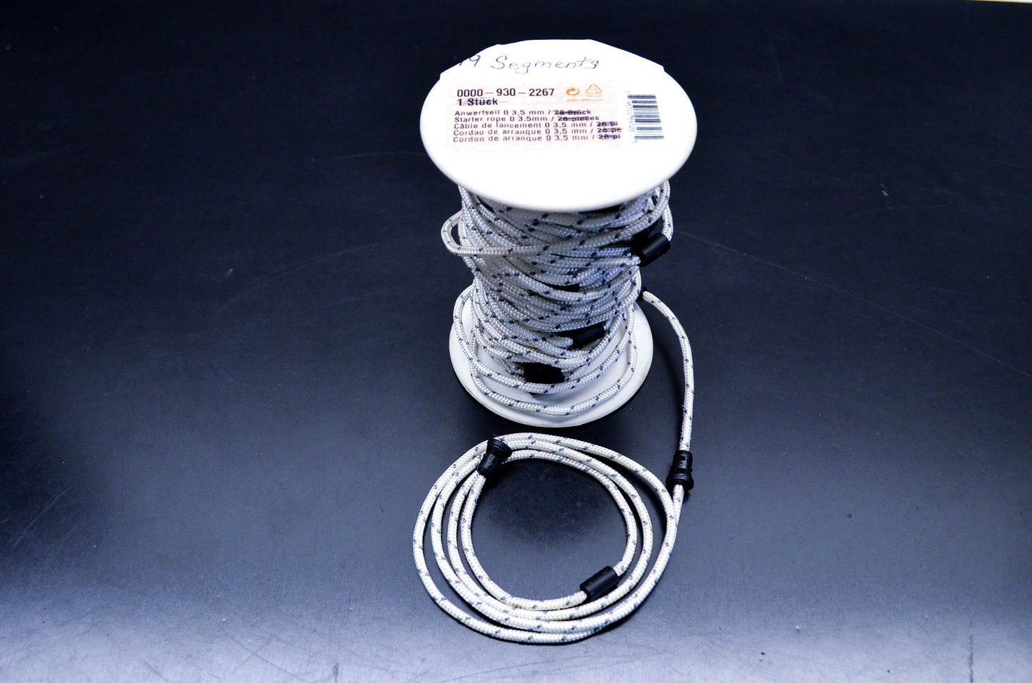 OEM Stihl 0000-930-2267 Starter Rope 3.5mm Partial Roll