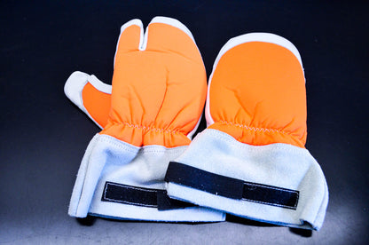 New OEM Stihl 0000-886-1102 Large Chainsaw Protective Gloves NOS