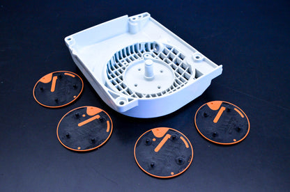 New OEM Stihl 1127-080-1802, 1127-084-1000, PA66/GF30 Fan Housing NOS