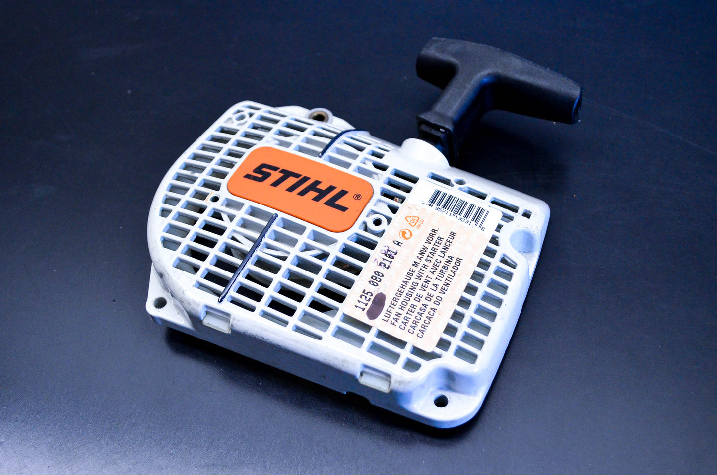 OEM stihl 1125-080-2101A, 1125-080-2105, 1125-084-7801 Fan Housing w/Starter