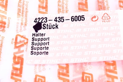 New OEM Stihl 4223-435-6005, A 4223/05 PA6 GF30 Support NOS