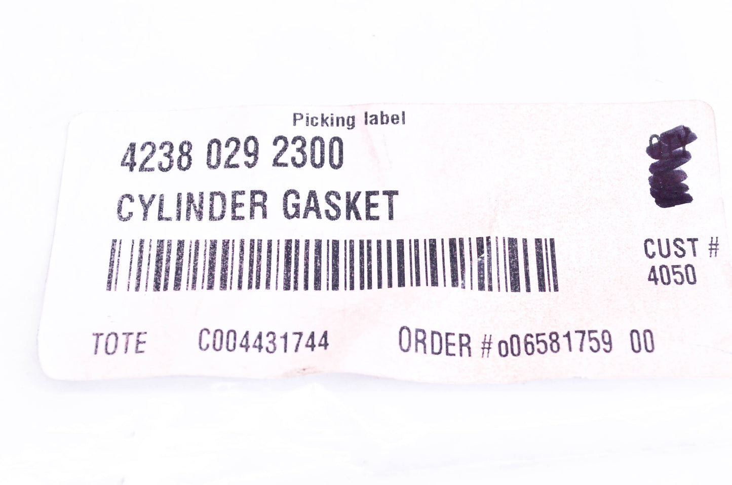 New OEM Stihl 4238-029-2300 Cylinder Gasket NOS