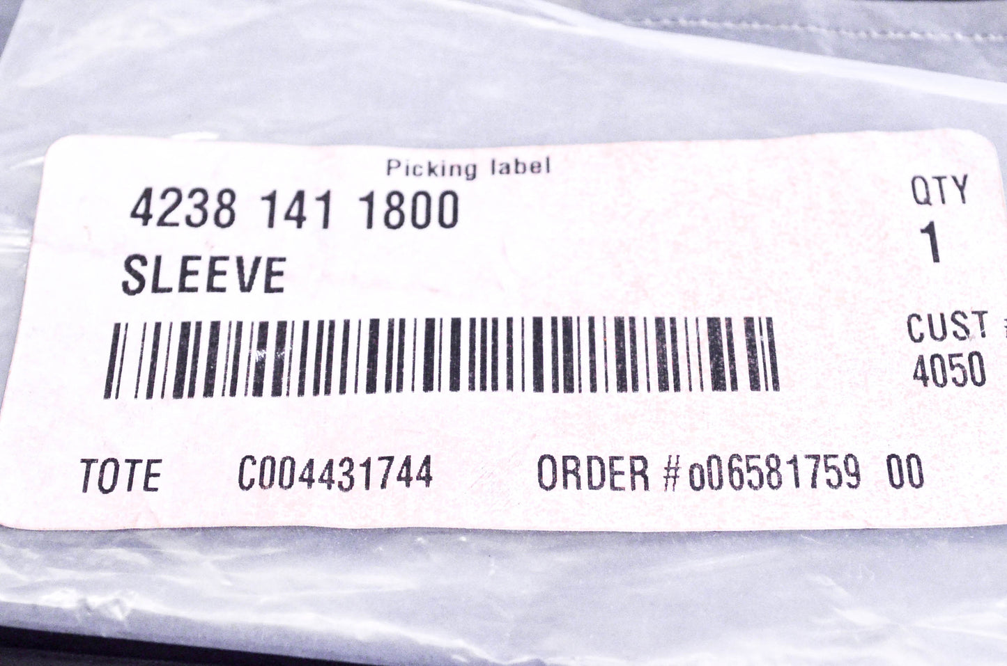 New OEM Stihl 4238-141-1800 Fuel Hose Sleeve NOS
