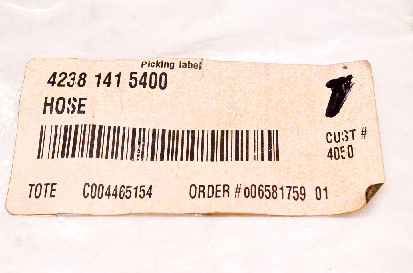 New OEM Stihl 4238-141-5400 Fuel Air Hose NOS