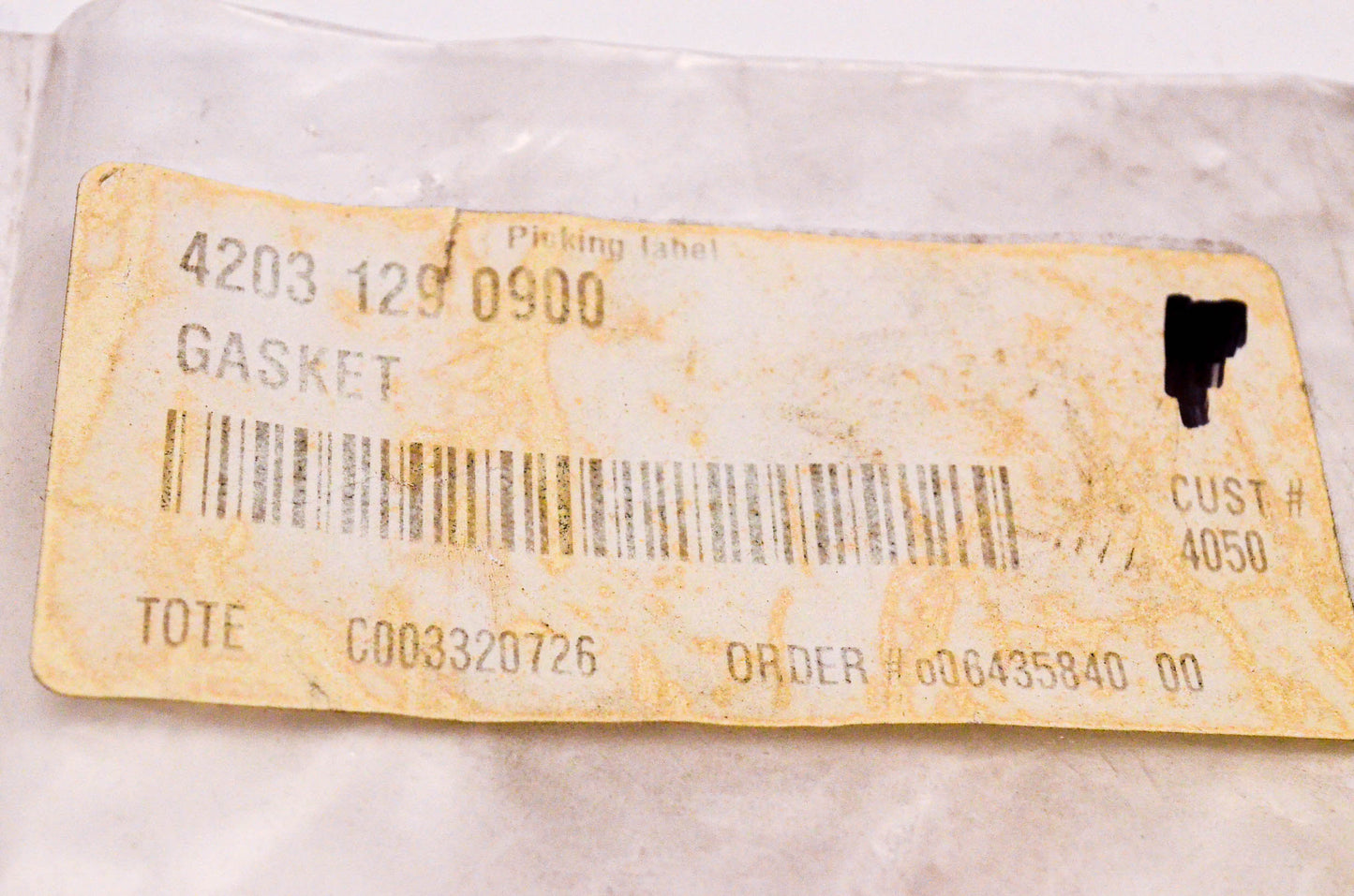New OEM Stihl 4203-129-0900 Gasket NOS