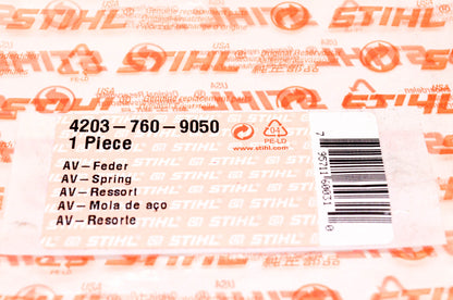 New OEM Stihl 4203-760-9050 Anti Vibration Spring Kit NOS
