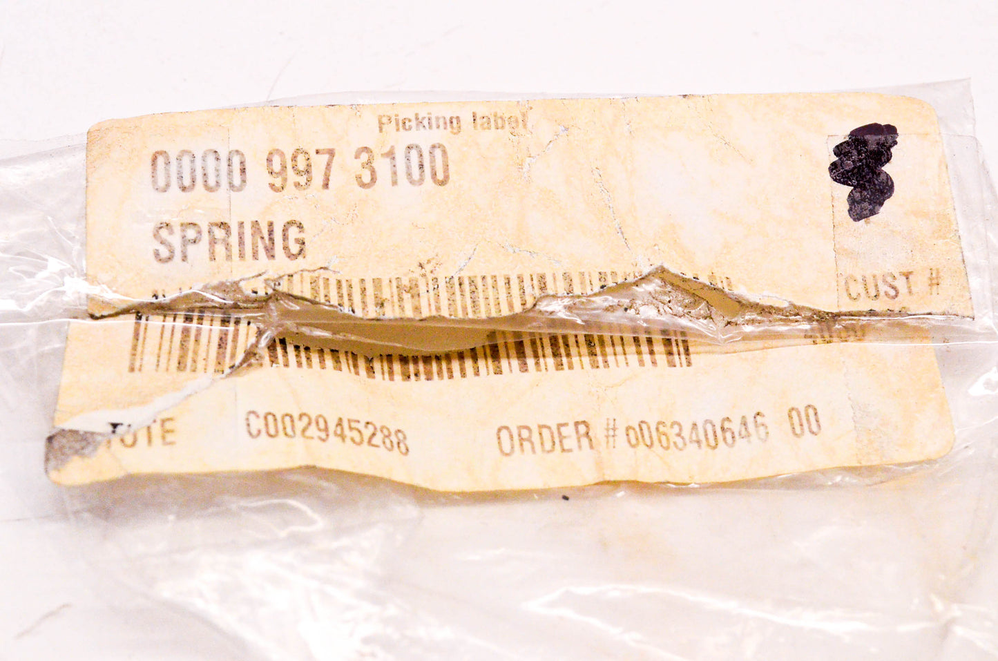 New OEM Stihl 0000-997-3100 Helical Spring NOS