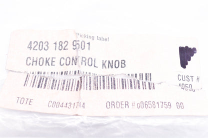 New OEM Stihl 4203-182-9501 Choke Control Knob NOS