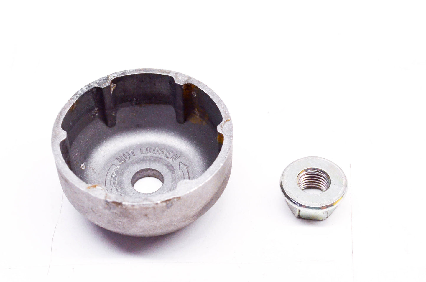 New OEM Stihl 4140-195-0601 Starter Cup W/ Nut NOS