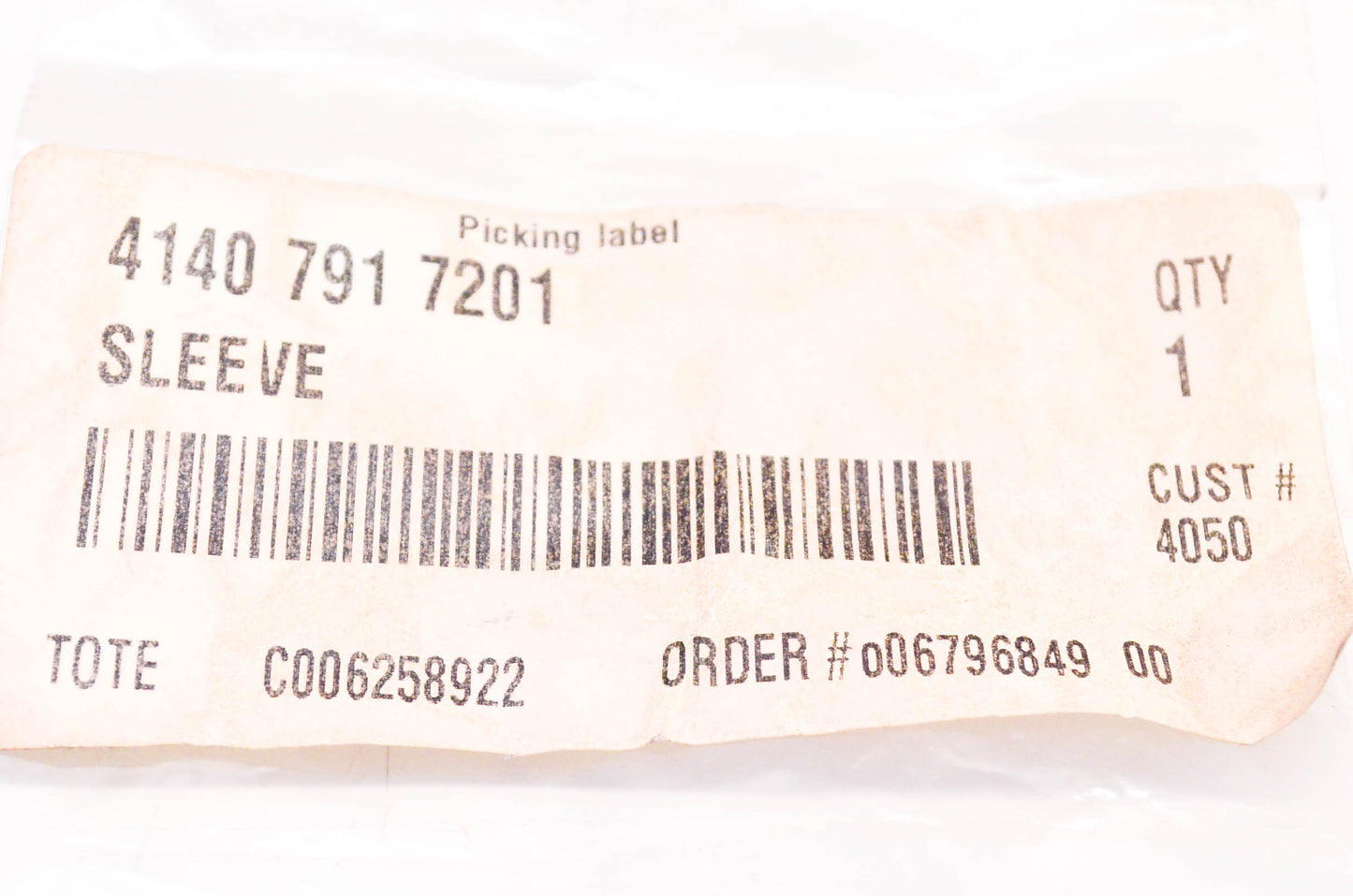 New OEM Stihl 4140-791-7201 Sleeve NOS
