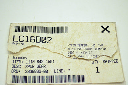 New OEM Stihl 1119-642-1501, LC16D02 Star Spur Gear NOS