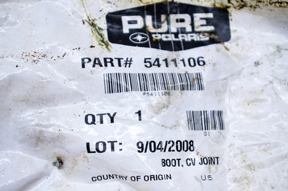 New OEM Polaris 5411106 CV Joint Boot NOS