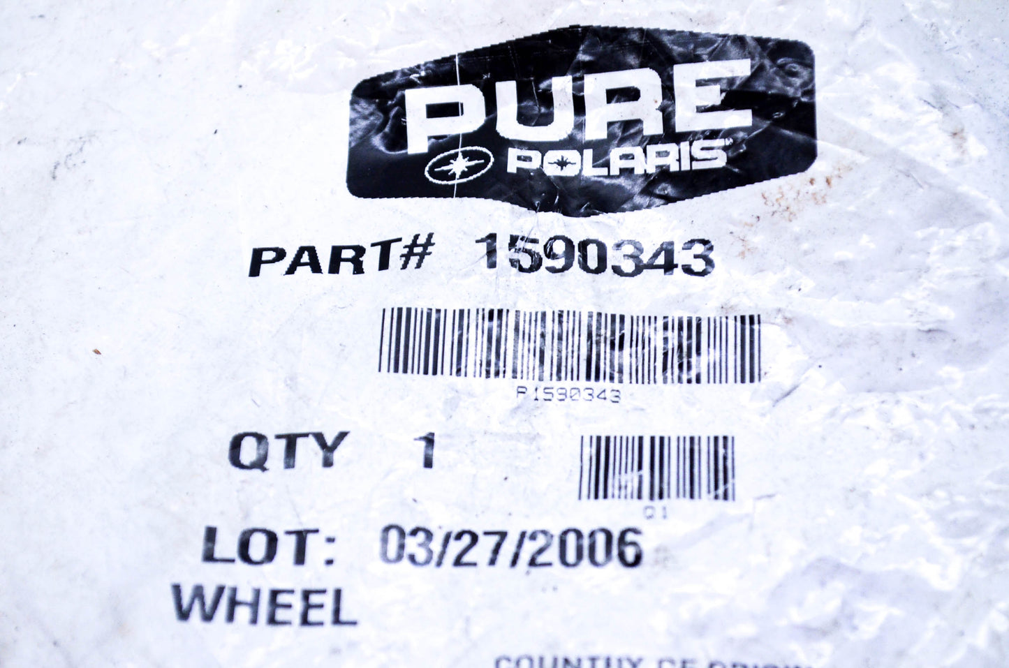 New OEM Polaris 1590343 Wheel NOS