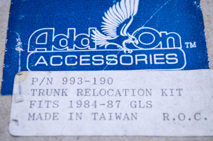 Add-On Accessories 993-190 Trunk Relocation Kit NOS