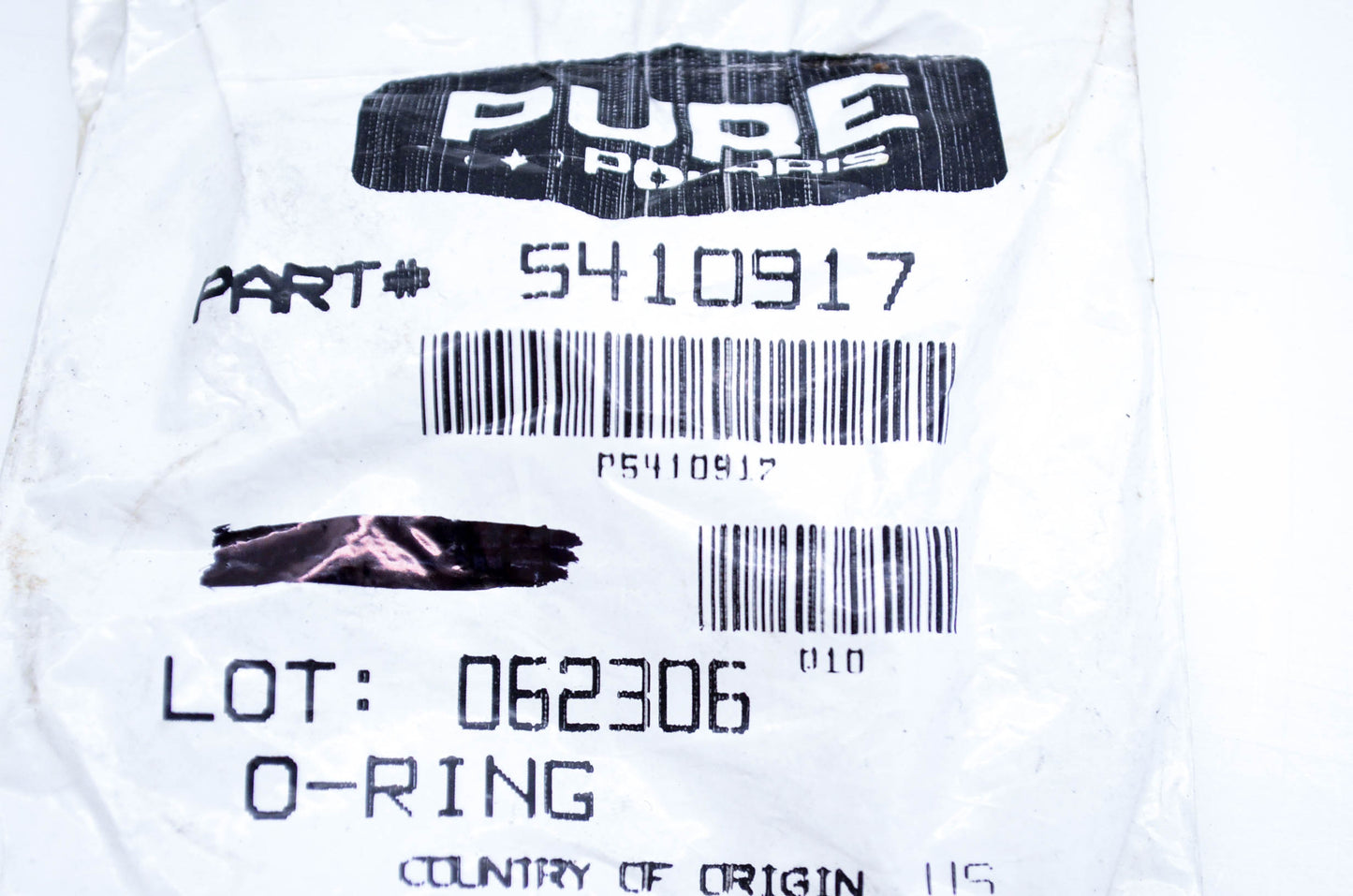 New OEM Polaris 5410917 O-Ring NOS