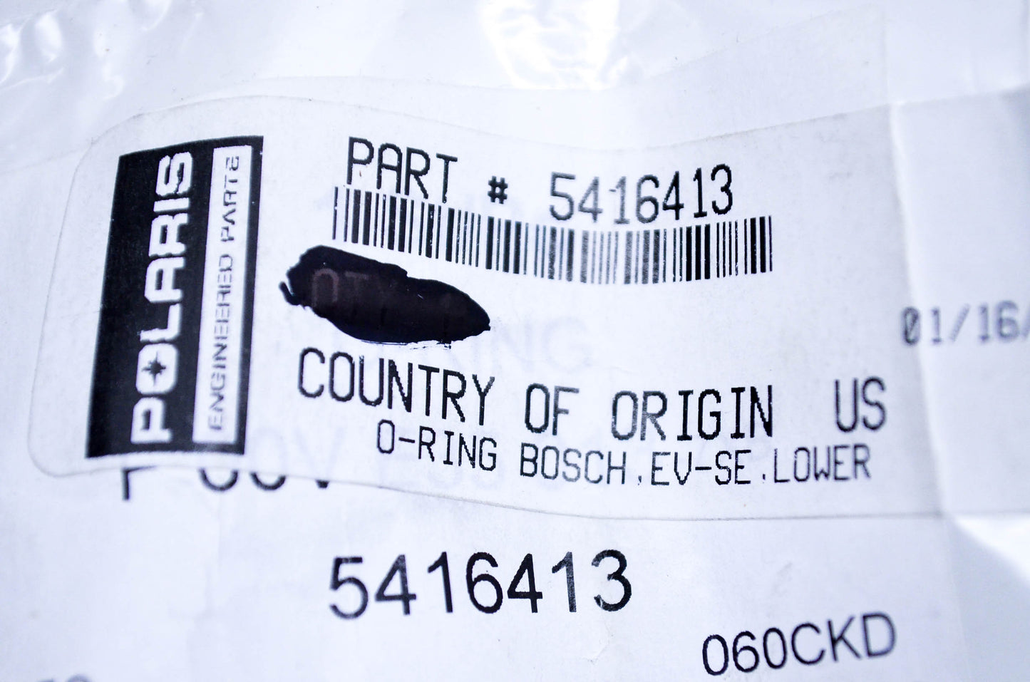 New OEM Polaris 5416413 O-Ring Kit NOS
