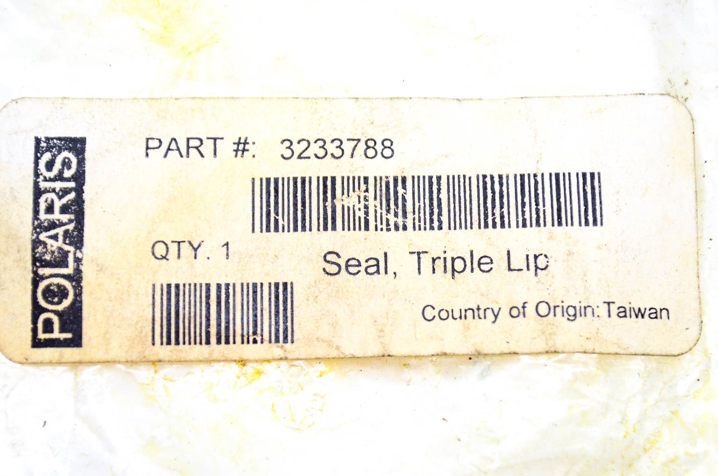 New OEM Polaris 3233788 Triple Lip Seal NOS
