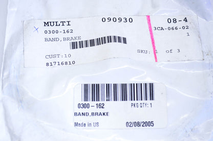New OEM Arctic Cat 0300-162 Brake Band NOS