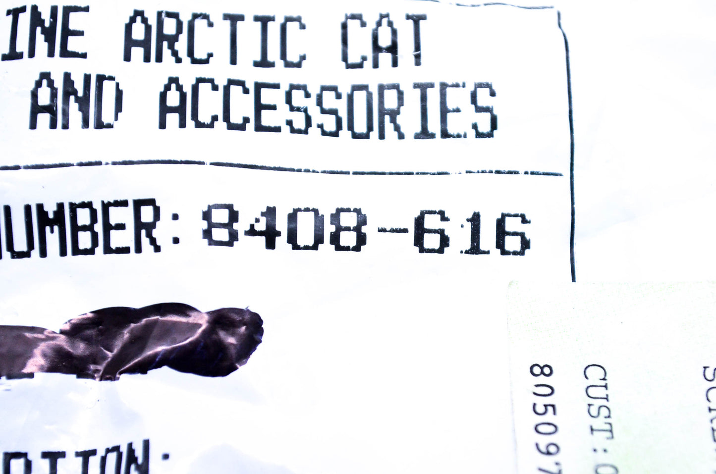 New OEM Arctic Cat 8408-616 Screw Qty 3 NOS