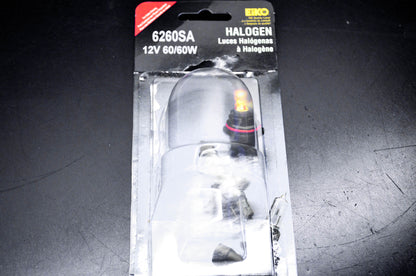 Eiko 6260SA, 6260SA-BP Halogen Bulb 12v 60/60w NOS