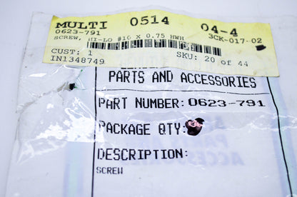 New OEM Arctic Cat 0623-791 Hi-Lo Screw #10x0.75 HWH Qty 4 NOS