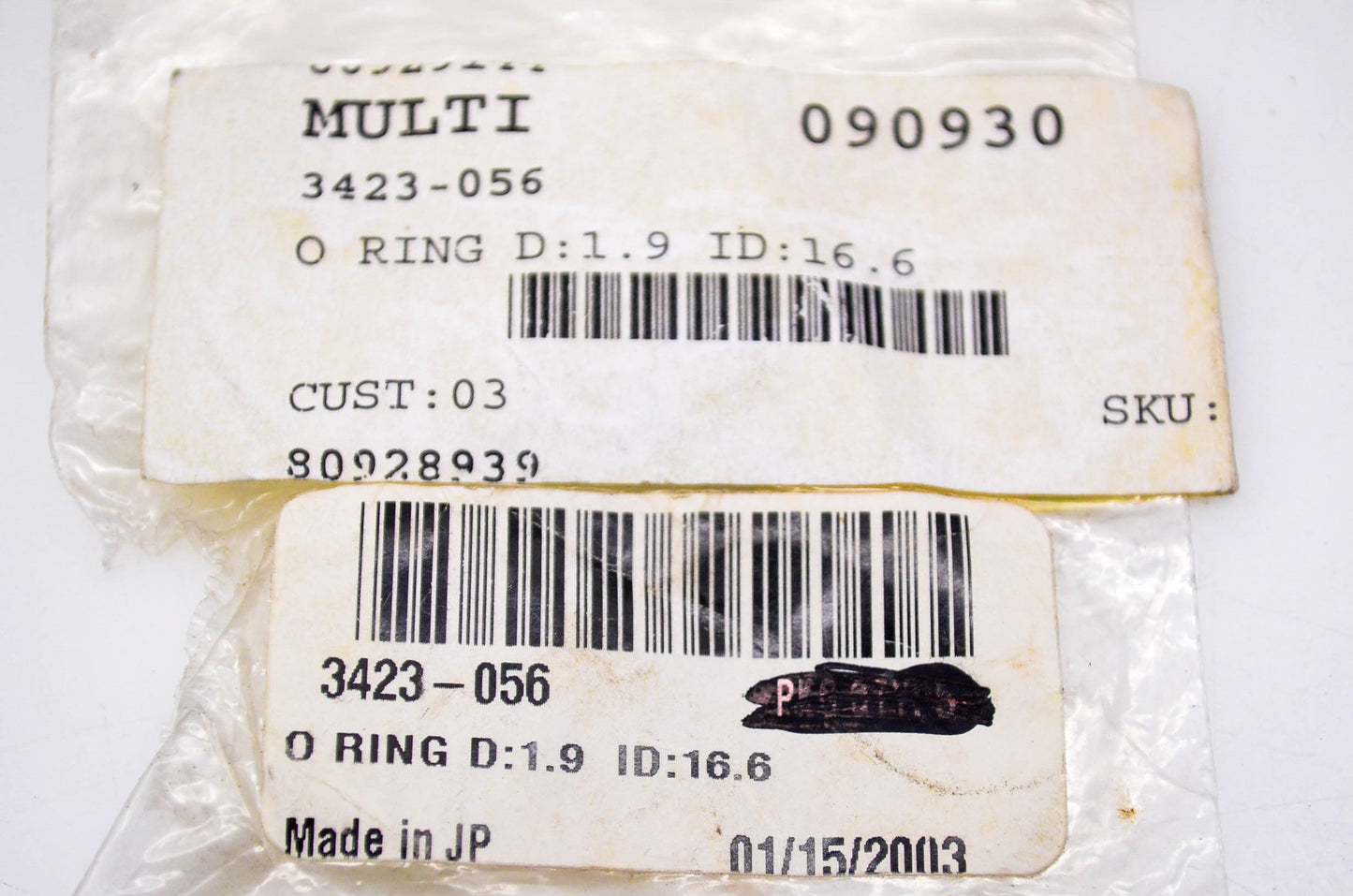 New OEM Arctic Cat 3423-056 O Ring NOS