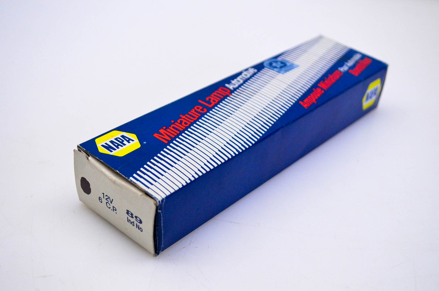 Napa 89, 12V 6CP Auto Miniature Lamp NOS