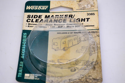 Wesbar 3385, 7135S MDL10, HR08 12V Side Marker Clearance Light Waterproof NOS