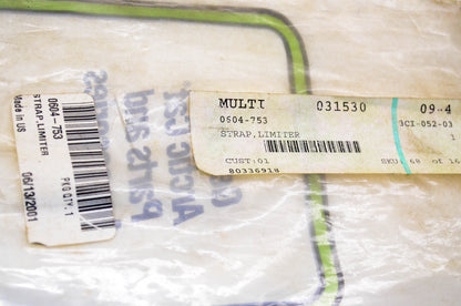 New OEM Arctic Cat 0604-753 Limiter Strap NOS