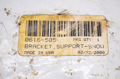 New OEM Arctic Cat 0616-505 Snow Support Bracket NOS