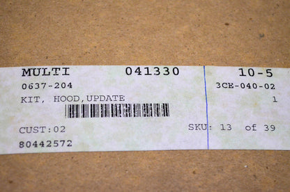 New OEM Arctic Cat 0637-204 Hood Update Kit NOS