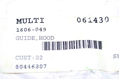 New OEM Arctic Cat 1606-049 Hood Guide NOS