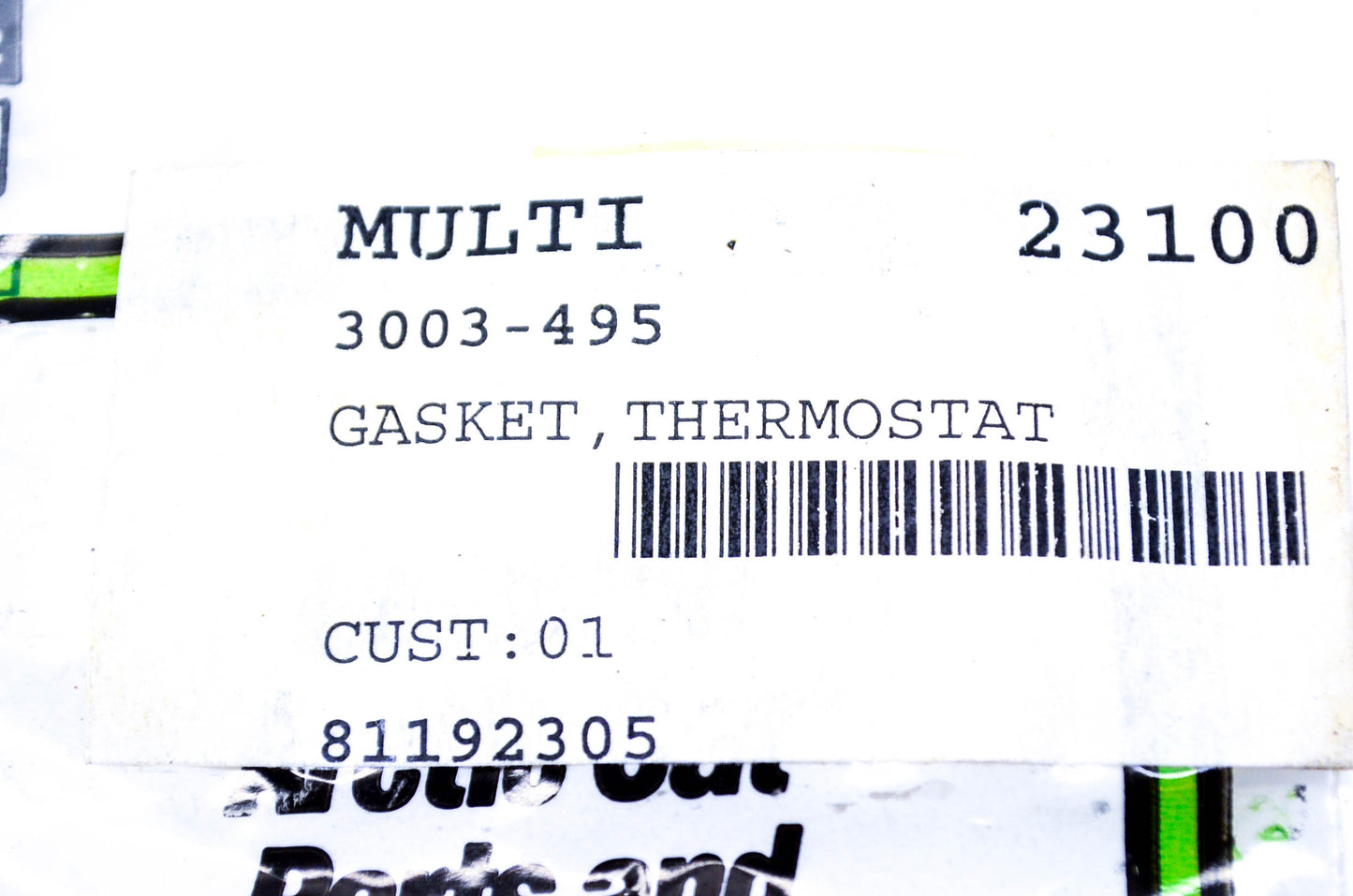 New OEM Arctic Cat 3003-495 Thermostat Gasket NOS
