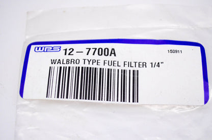 Walbro 12-7700A, 150911 Fuel Filter 1/4" NOS