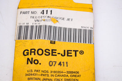 Tillotson 07411, 411 Grose Jet NOS