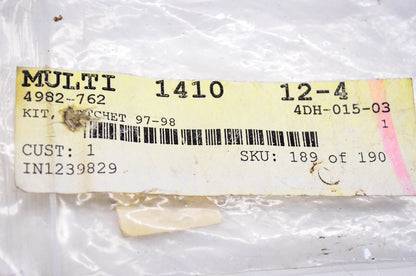 New OEM Arctic Cat 4982-762 Ratchet Kit NOS