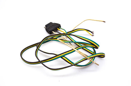 Wesbar 707275 4' Wiring Harness with 4-Way Flat Car End