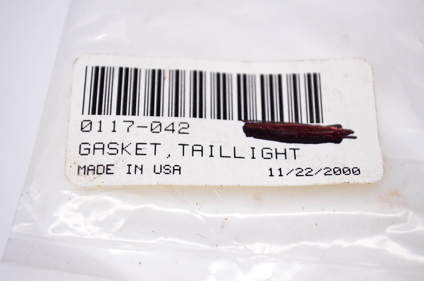 New OEM Arctic Cat 0117-042 Taillight Gasket Only NOS