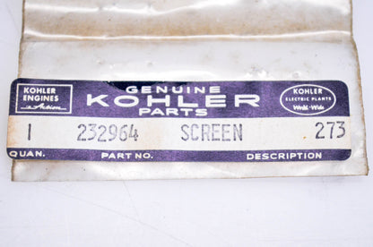 Kohler 232964 Screen 273 NOS