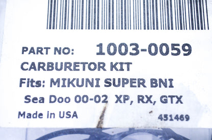 Mikuni 1003-0059 Carburetor Kit NOS