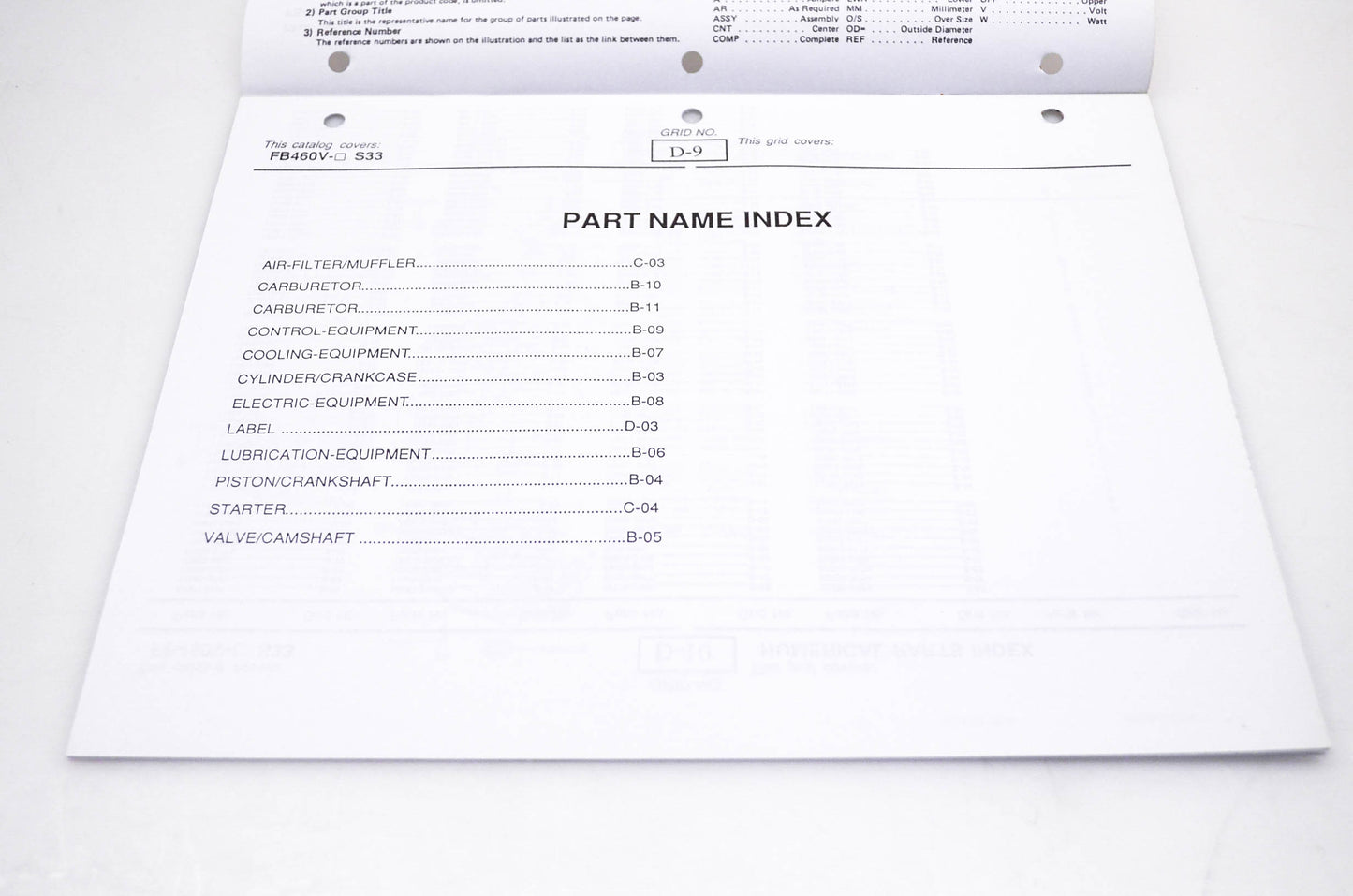 New OEM Kawasaki 99910-A294 FB460V Parts Catalog NOS
