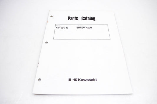New OEM Kawasaki 99910-2270 FB460V-X Parts Catalog NOS