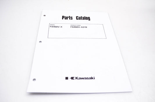 New OEM Kawasaki 99910-2266 FB460V-X Parts Catalog NOS